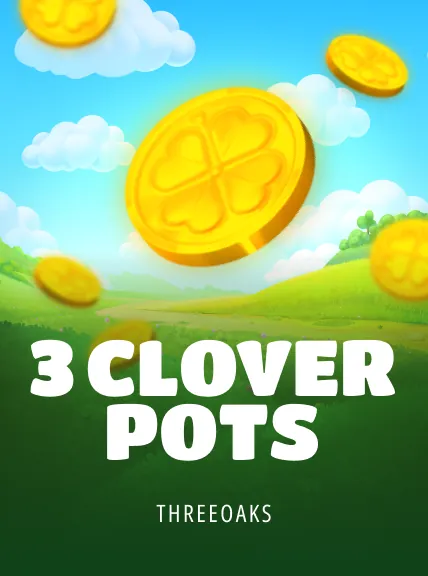 3 clover pots